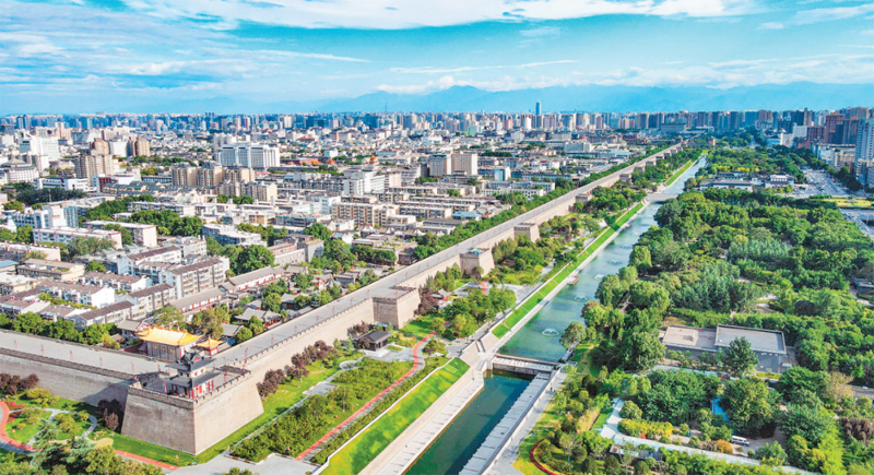 西安护城河水利风景区