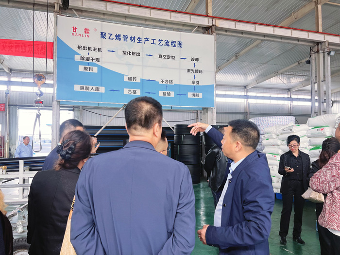 交大总裁班师生进入甘霖实业参观学习